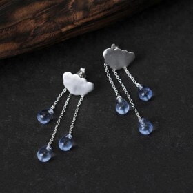 Handmade-Designer-Jewelry-Cloud-925-earring-silver (2)